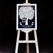 تابلو یادبود قلکی درخت و گنجشک