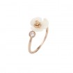 انگشتر زنانه گل سفید ون کلیف Van Cleef R1091